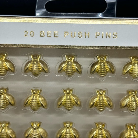 JBC Bee Push Pins Gold - Picture 3 of 3